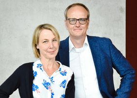 Britta Lange und Olaf Irlenkäuser, (c) Literaturhaus SH