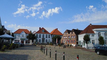 Meldorf Markt (c) Touristinformation Mitteldithmarschen