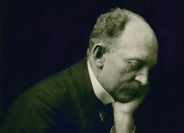 Nolde schreibend, 1909, (c) Nolde Stiftung Seebüll