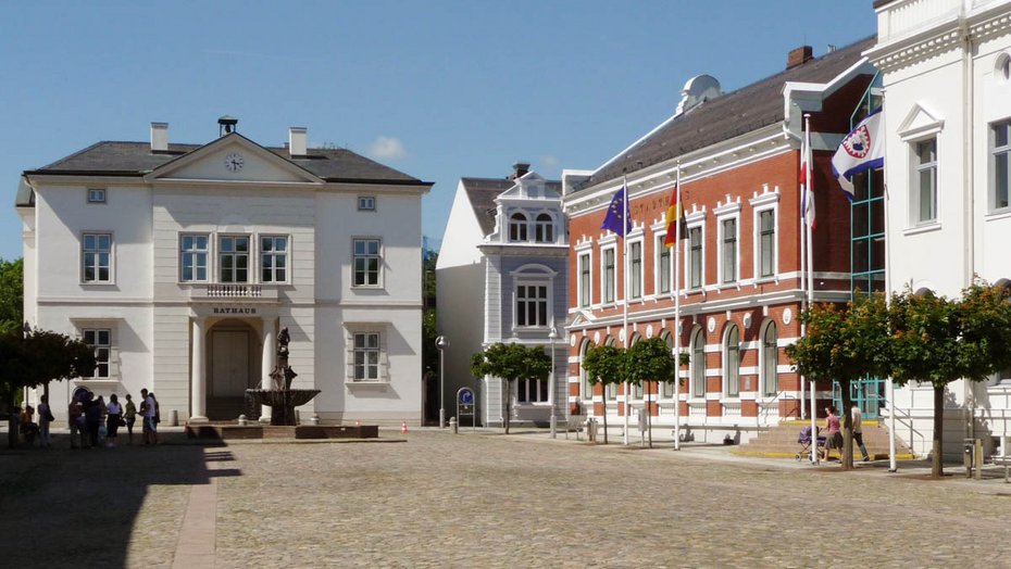 Bad Oldesloe, Marktplatz - Foto: G. Schwitzke