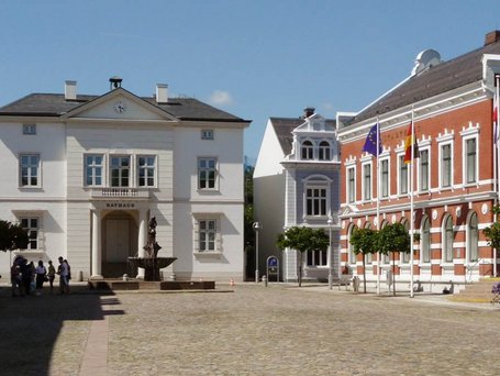 Bad Oldesloe, Marktplatz - Foto: G. Schwitzke