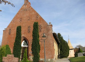 Die Kirche von Bargum, Quelle, Wikipedia Goegeo