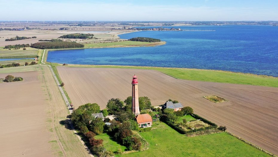 Flügger Leuchtturm im Südwestens Fehmarns, (c) Michael Majewski/Tourismus-Service Fehmarn (c)