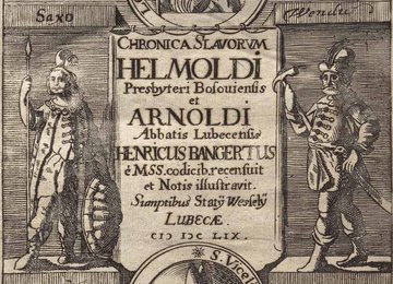 Helmold von Bosau’s Chroica Slavorum von 1209 in einer Auflage von 1659
