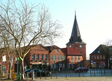 Marktplatz Lütjenburg; (c) C.Wiegert/Hohwachter Bucht Touristik