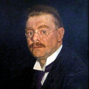 Ottomar Enking, 1911 - Gemälde von Oskar Zwintscher