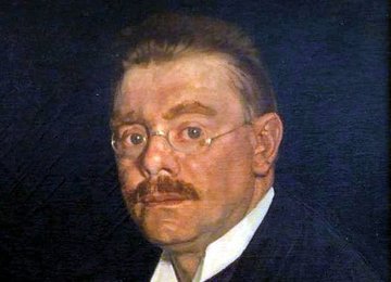 Ottomar Enking, 1911 - Gemälde von Oskar Zwintscher
