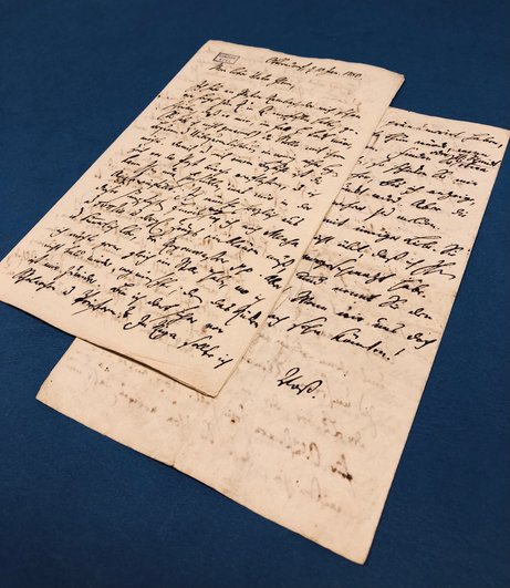 Eigenhändige Briefe an Johann Wilhelm Ludwig Gleim, hier Otterndorf, den 10. Jan. 1780. Schleswig-Holsteinische Landesbibliothek, Familiennachlass Boie-Voß.