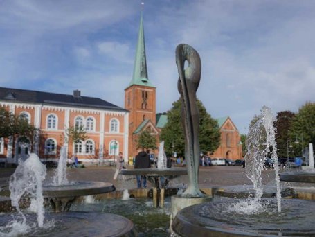 Bad Segeberg, Brunnen am Marktplatz, Quelle: WKS