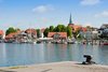 Blick auf die Neustädter Innenstadt. Quelle: Tourismus Agentur Lübecker Bucht